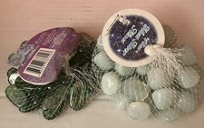 2pc Glass River stone16 Oz/Accent Gems 14oz /DWK102