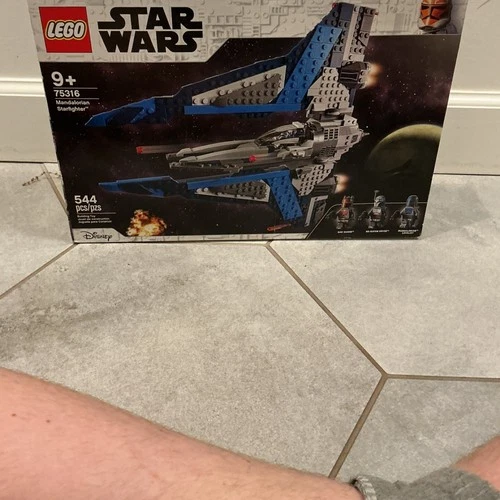 LEGO Star Wars Mandalorian Starfighter 75316 Complete Set 544 Pieces Age 9+ Box