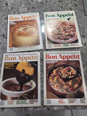 Bon Appetit Magazines March April May And June 1979