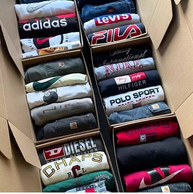 Box Stock Lotto 10 PZ Abbigliamento Usato Firmato Uomo Donna