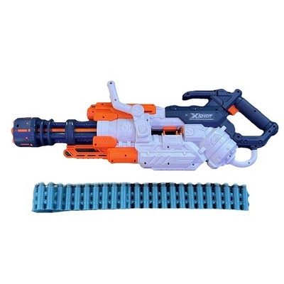 ZURU X-Shot Crusher Machine Gun Manual Belt-Fed