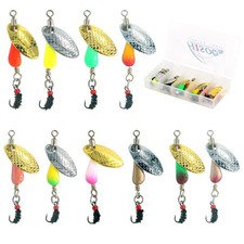 Trout Spinners, Fly Fishing Trout Lures for Bass Salmon Pike, Fishing Spinner...