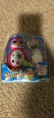 Silverlit Rescue Mini Pink Interactive Toy Penguin with Accessories New