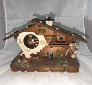 Petite horloge de voyage à remontage EMES vintage