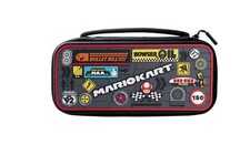 Mario Kart Nintendo Switch Travel Case Plus Glow Protective Hard Shell Glow-In-T
