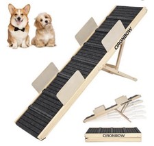 Upgraded Dog Ramp for Bed, Couch, Car