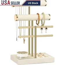 Jewelry Display Stand Velvet Organizer 5 Layer Bracelet Necklace Ring Holder New