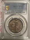 1916 Walking Liberty Half Dollar , nicely toned almost Uncirculated NGC AU55