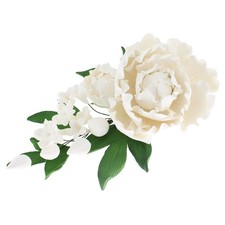 Cake Flowers   Gumpaste Flower for Cakes - Wh...