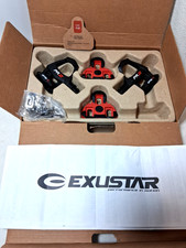 SISTEMA DE PEDALES EXUSTAR EPS-R PEDALES DE CICLISMO E-PR2-BK NUEVO EN CAJA
