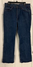 Vintage Levi s Orange Tab 20517-0217 Blue Jeans Size 36x32 Dark Wash