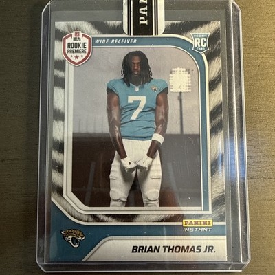 2024 Panini Instant RPS First Look Brian Thomas Jr. #RPSFL-5 White Tiger /5 (RC)