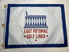 EAST POTOMAC GOLF LINKS PIN FLAG WITH GROMMET FREE SHIP TIGER WOODS PGA TOUR