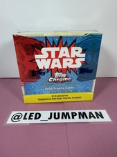 2022 Star Wars Topps Chrome Sapphire Edition Hobby Box New Factory Sealed