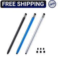 3PCS Stylus Pen Touch Screen Rubber Tip Styluses For iPad Tablet Android Phone