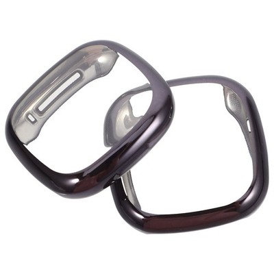  4 Stück Bildschirmschutzabdeckung Frame Case Kompatibel für Fitbit Versa3 /
