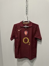 Original Nike Arsenal 2005/2006 Highbury Home Shirt Jersey Youth L 152-158cm