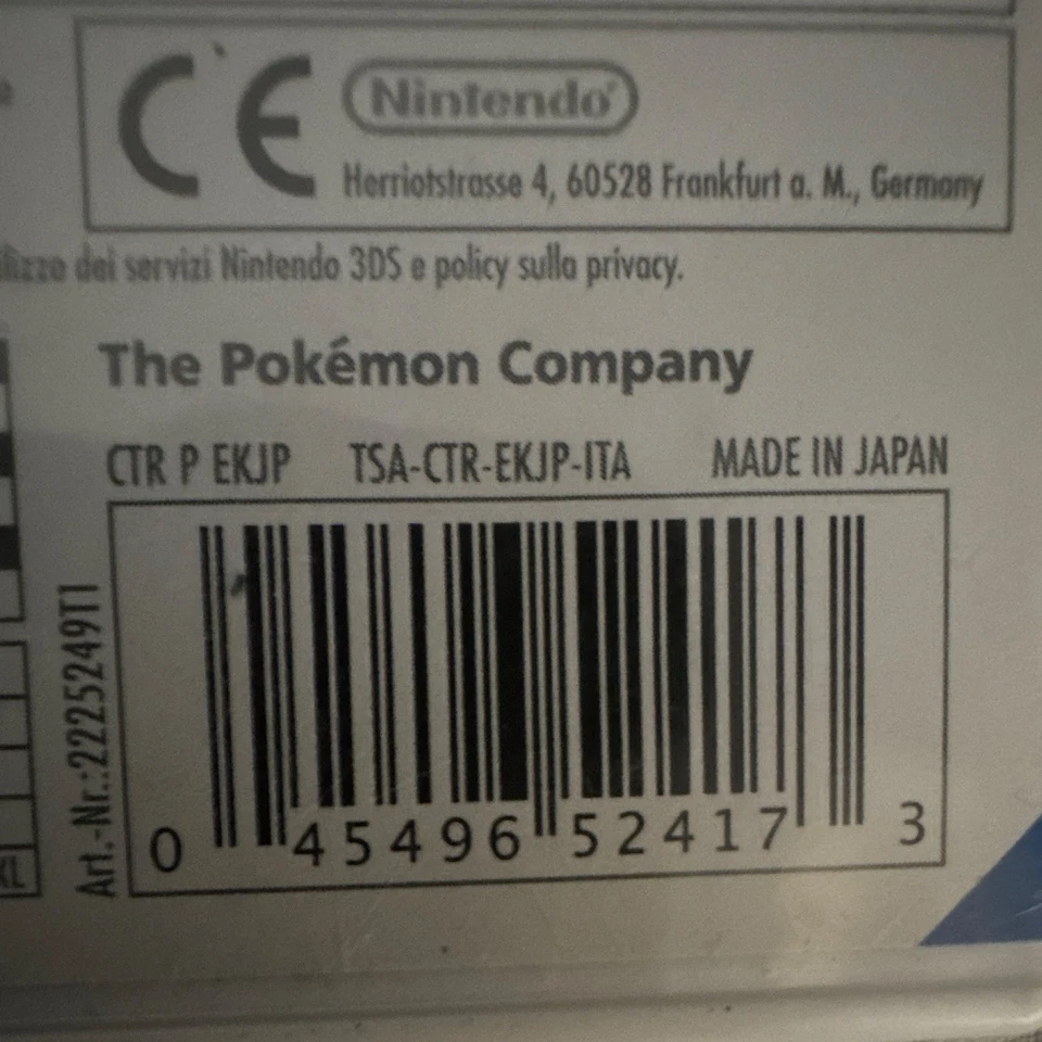 Nintendo 3DS 2DS videogioco - PoKemon X Pal Ita, foto 3 di 3
