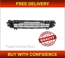 Fits Peugeot Partner 2015-2018 Front Lower Centre Bumper Grille No Sensor Holes