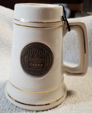 HAMM’s 100 YEAR ANNIVERSARY OF BREWING EXCELLENCE TANKARD-VG Cond., Has Tag