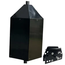 Metal Squirrel Baffle,Squirrel Baffle for Bird Feeders Without Dark Black
