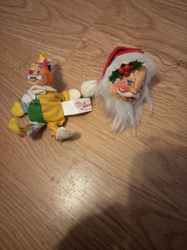 Annalee Ornaments Lot Of 2
