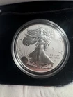 2026 American Eagle Silver One Ounce Enhanced Uncirculated Coin - in hand