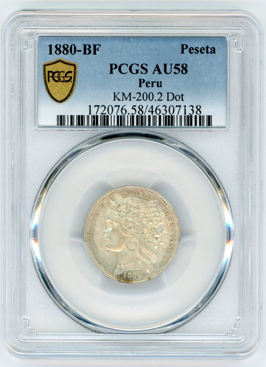 曾流通1880 年秘鲁硬币| eBay