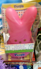 Peeps PINK Light Up Bluetooth Speaker W USB Night Light Button FREE SHIPPING