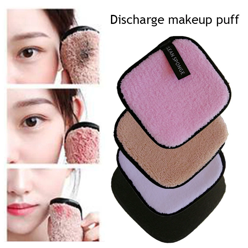 Face Wash Puff Square Powder Puff Makeup Removing Powder Puff