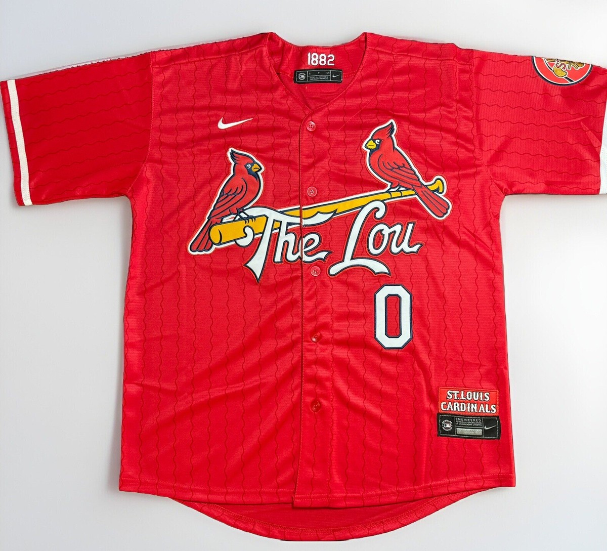 2XL Fully Embroidered Masyn Winn #0 St Louis Cardinals City