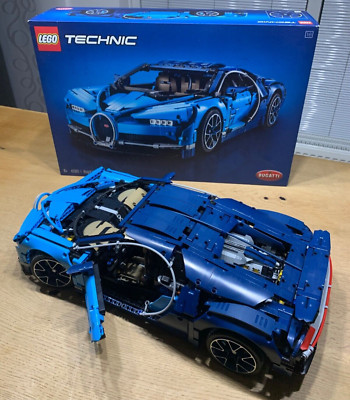 LEGO Technic 42083 Bugatti Chiron 1x aufgebaut - sehr guter Zustand mit OVP !!