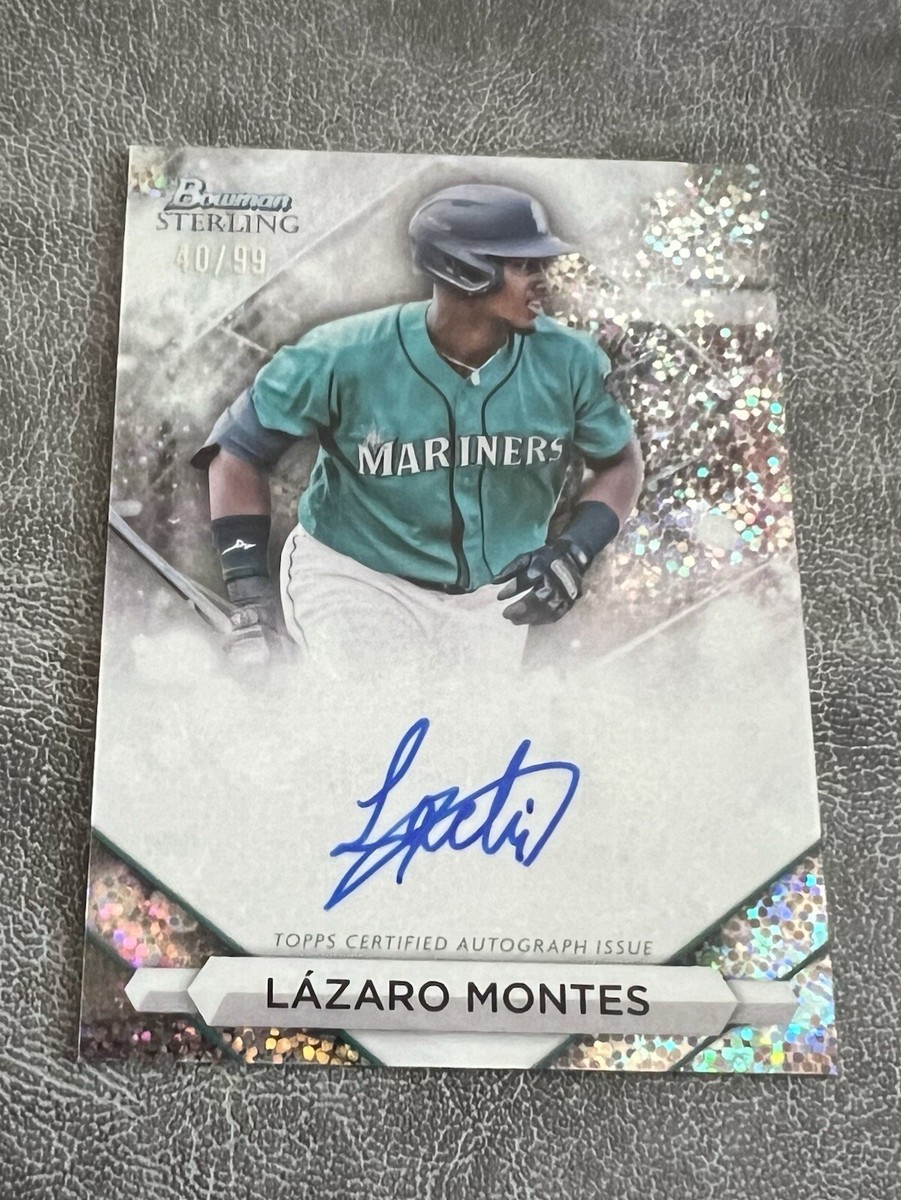 2023 Bowman Sterling Lazaro Montes Prospect Auto /99 #PA-LM 