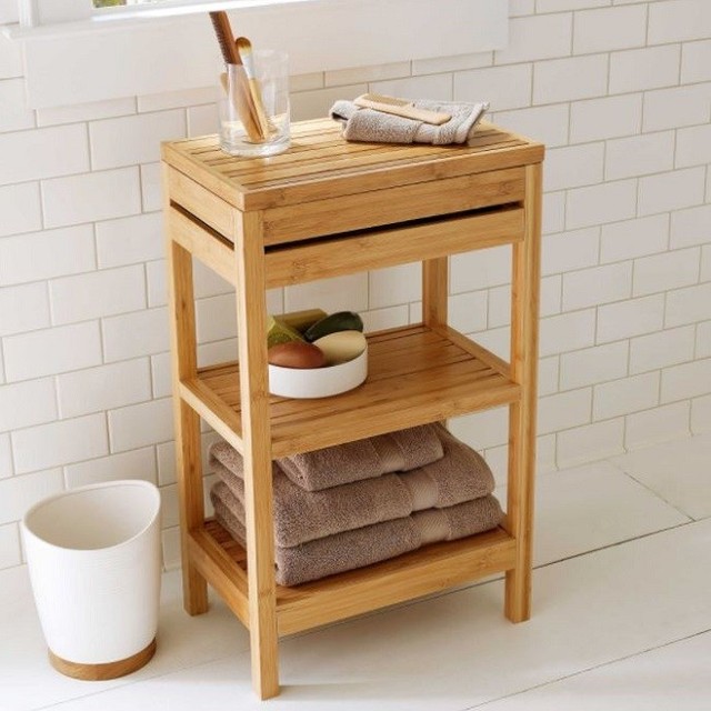 floor cabinet bathroom storage organizer utility furniture solid