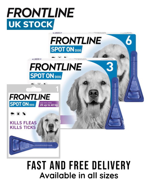 flea tick frontline spot on dogs