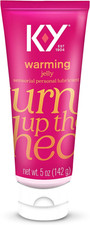 Warming Jelly Lube, Sensorial Personal Lubricant, Glycol Based Formula, 5 Fl ...