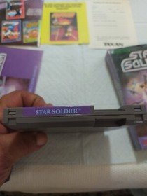 Star Soldier NES  Authentic  1988 