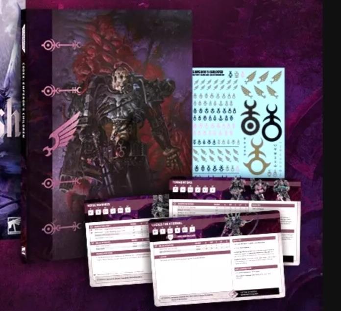 A*h様 WARHAMMER　CODEX: EMPERORS CHILDREN Emperor Children Codex & Datacard - Warhammer 40k Chaos Space