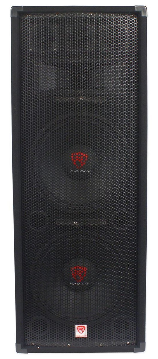 Rockville RSG12.2 Dual 12” 2000 Watt 3-Way 8-Ohm Passive DJ/Pro