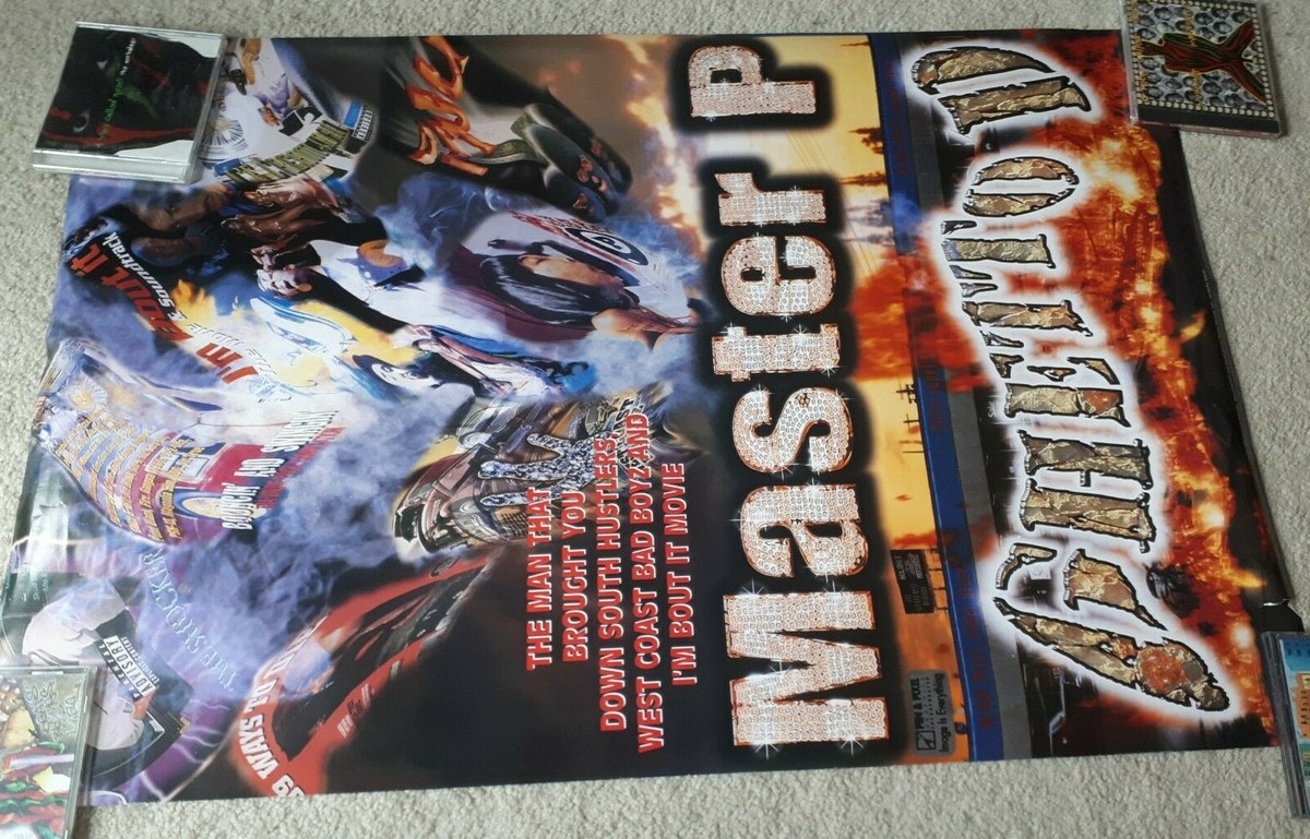 Master P Ghetto D 1997 promo poster No Limit Pen Pixel Silkk hip