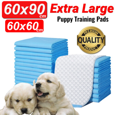 60x90cm 60x60cm XL/L Puppy Dog Training Pads Pet Toilet Pee
