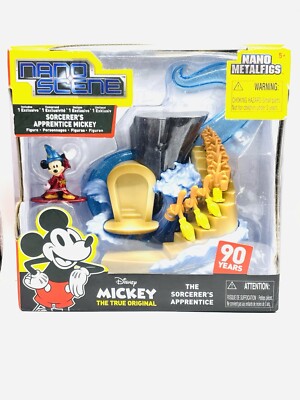 Disney Nano Metalfigs The Sorcerer's Apprentice Fantasia Mickey Mouse Jada