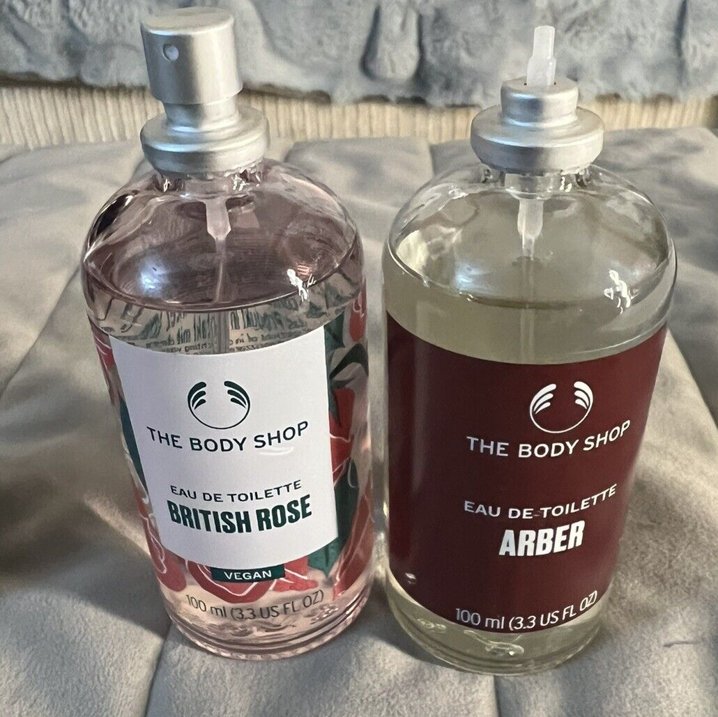 The Body Shop Wild Jasmine Body Mist 100ml , British Rose & Arber edt
