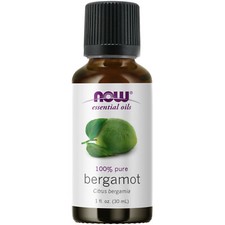 NOW Bergamot Oil 1 fl oz Aromatherapy