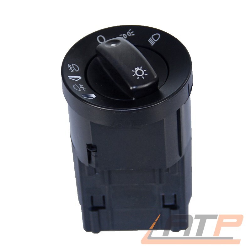 NTY Lichtschalter Für VW/Skoda - Hauptlichtschalter Passend Für Citigo, Fabia, Octavia