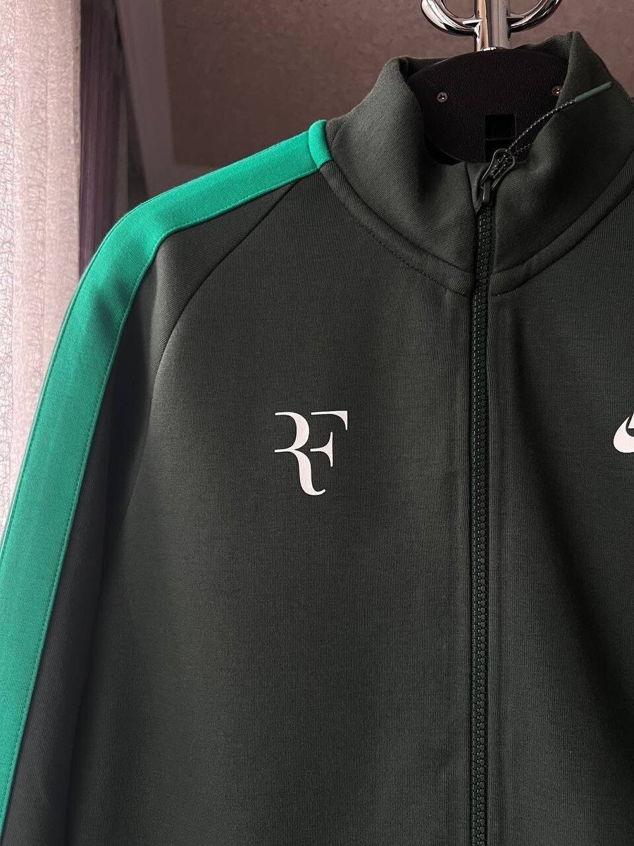RF ROGER FEDERER 2016 AUSTRALIAN OPEN TENNIS N98 JACKET GREEN NIKE