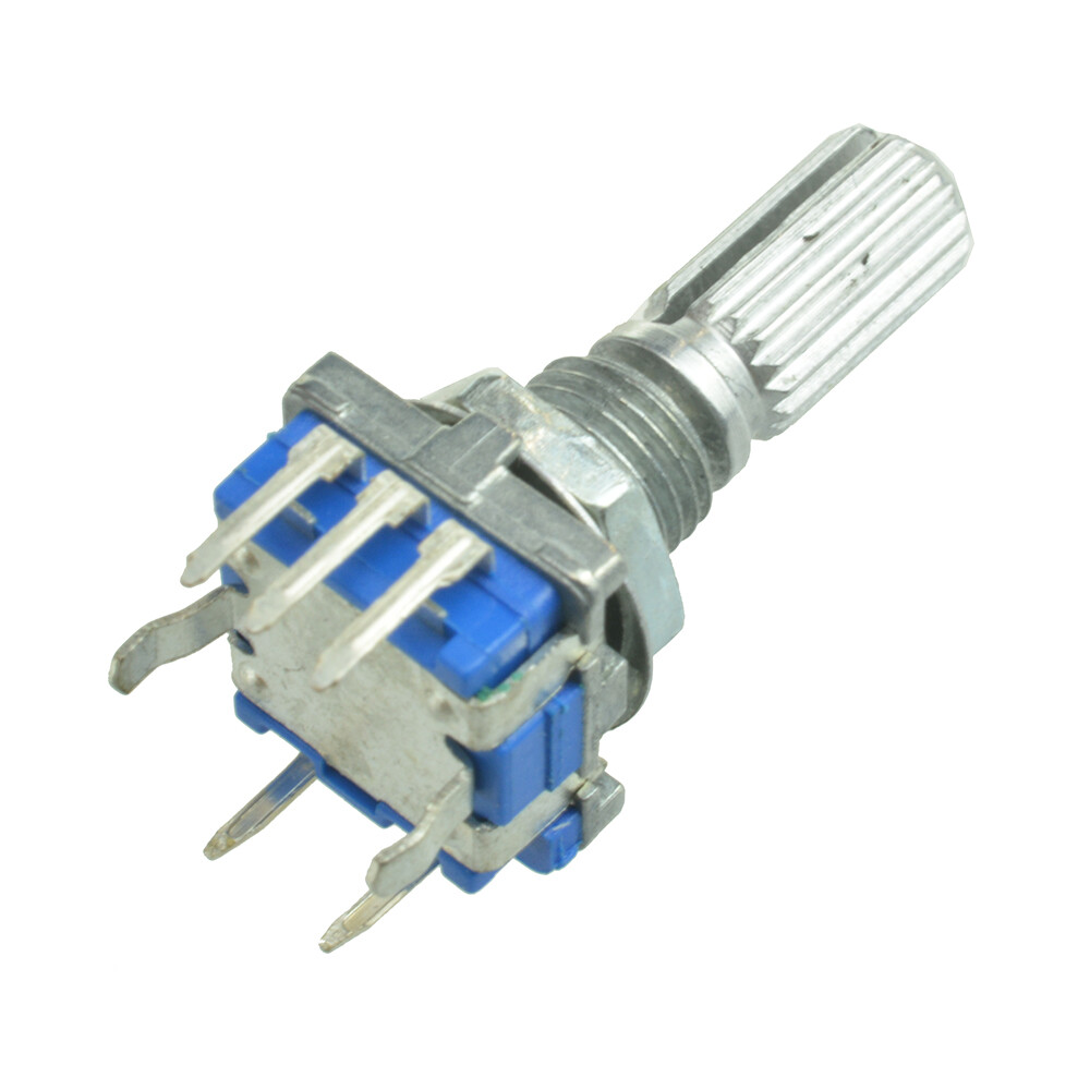 5 Encoder Rotativi EC11 Con Switch – Manopola 20mm, Per Audio E Digital Pot