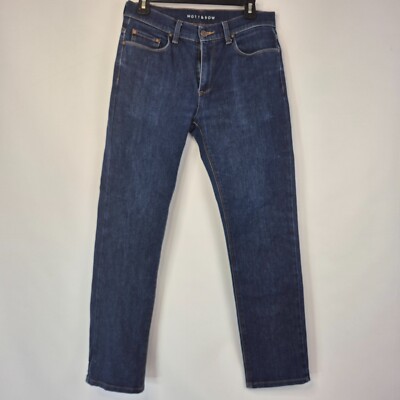Mott & Bow Men s Jeans 30x29 Slim Fit Dark Wash Denim