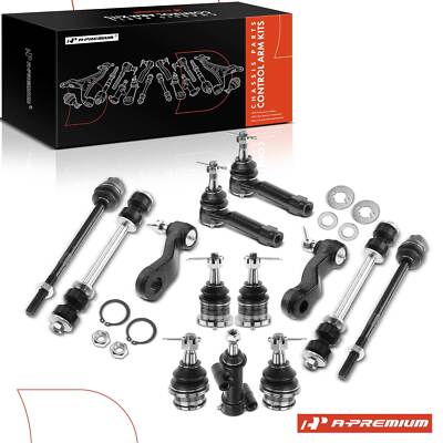 A-Premium 13xFront Idler Arm Sway Bar Tie Rod for Chevy Silverado 1500 02-06 GMC