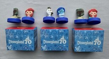 McDonalds Disneyland 70 Years Happy Meal Toy Lot 6 Boba Fett, Ariel, Olaf